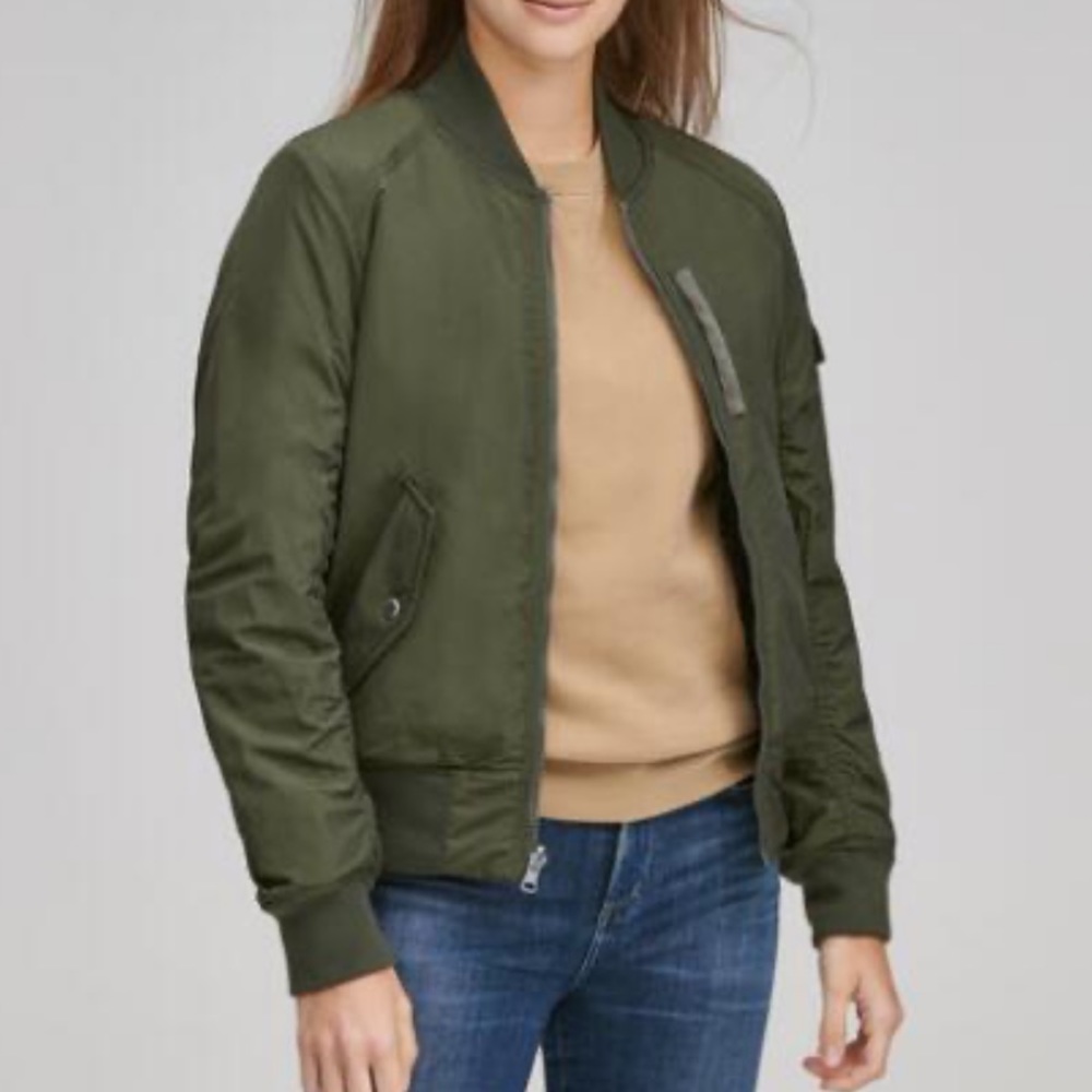 Marc New York NICOLE REVERSIBLE BOMBER JACKET *L*